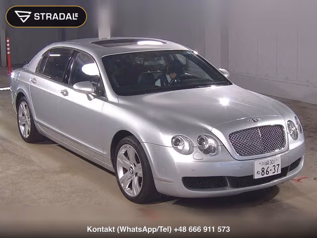 BENTLEY CONTINENTAL 4D 4WD FLYING SPUR 2008, samochód z aukcji Japonii