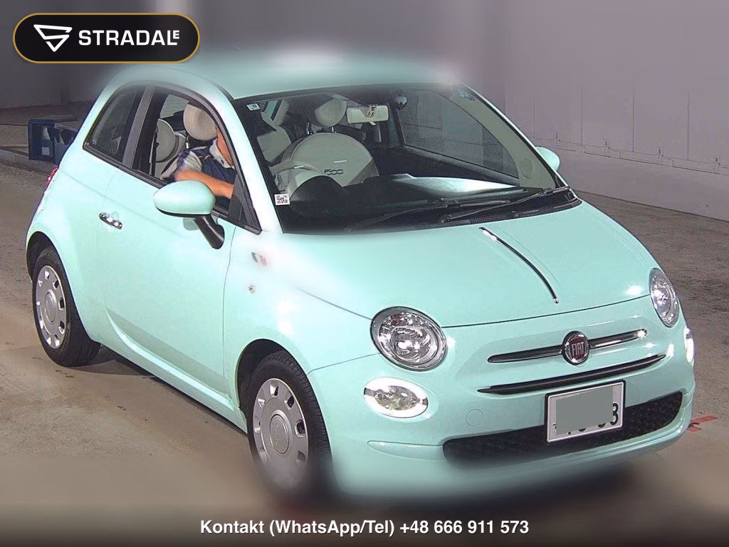 FIAT 500 1.2 POP 2021, aukcja z Japonii, zdjęcie 1