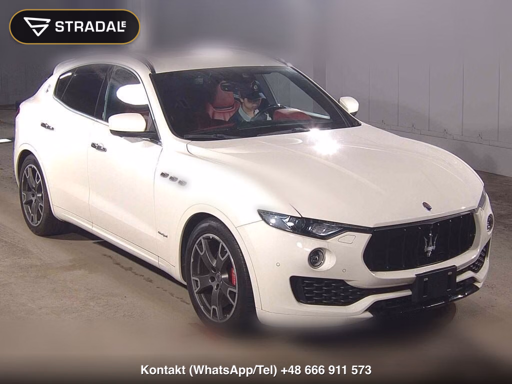 MASERATI LEVANTE 4WD GRANSPORT 2018, aukcja z Japonii, zdjęcie 1