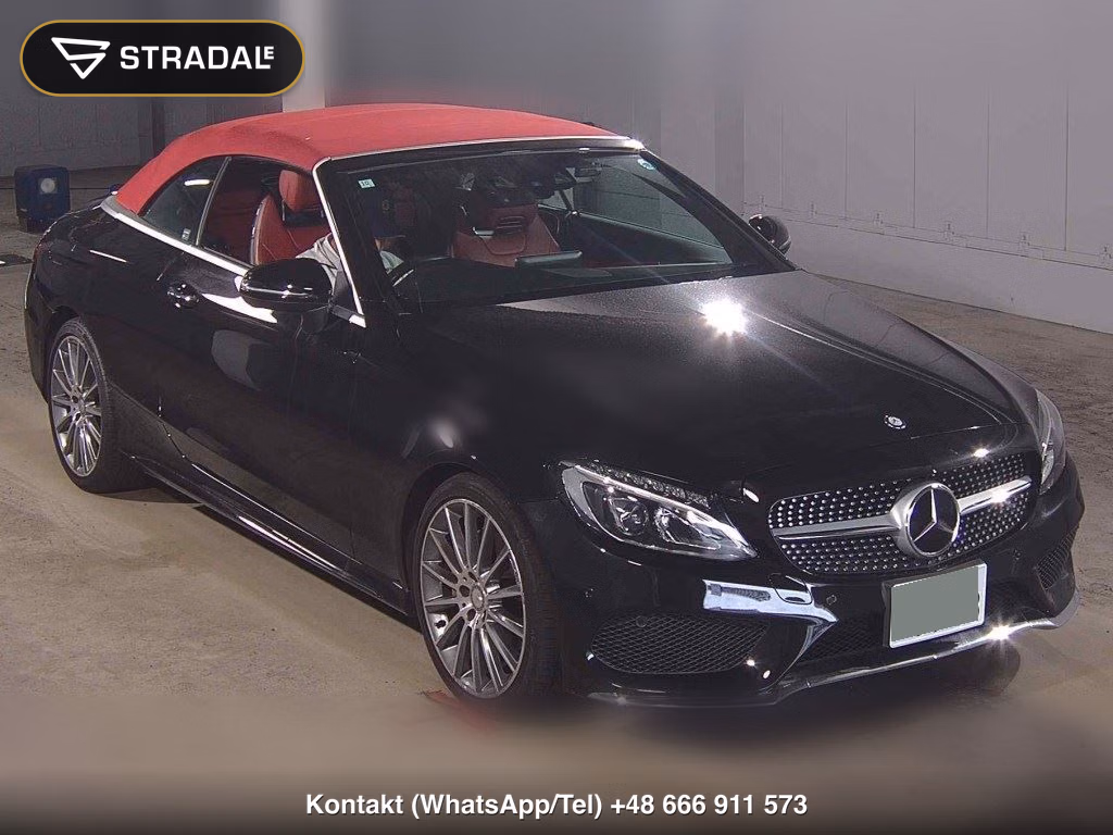 MERCEDES BENZ C-CLASS OP C180 CABRIOLET SPORTS 2016, aukcja z Japonii, zdjęcie 1