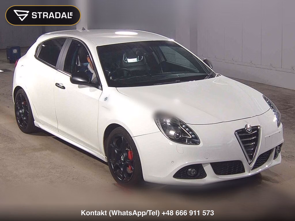 ALFA ROMEO GIULIETTA 5D QUADRIFOGLIO VERDE 2014, aukcja z Japonii, zdjęcie 1