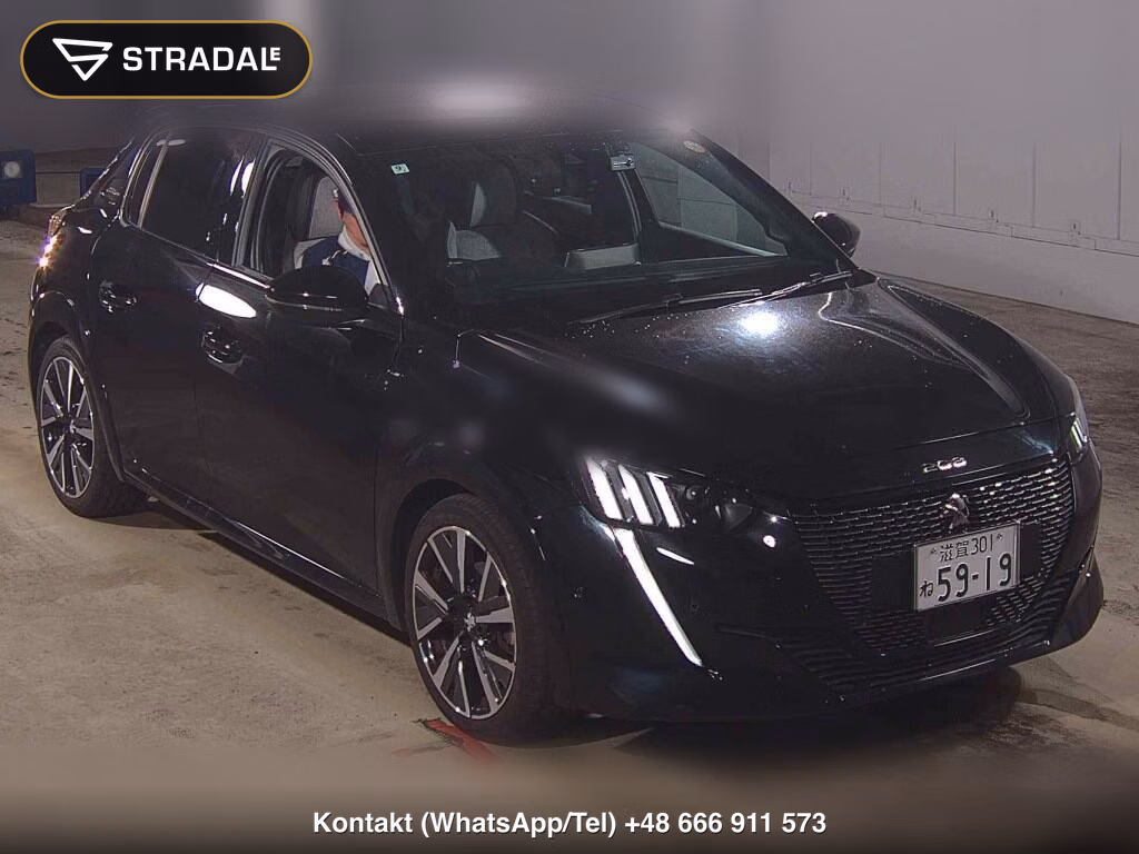 PEUGEOT 208 5D GT LINE 2020, aukcja z Japonii, zdjęcie 1