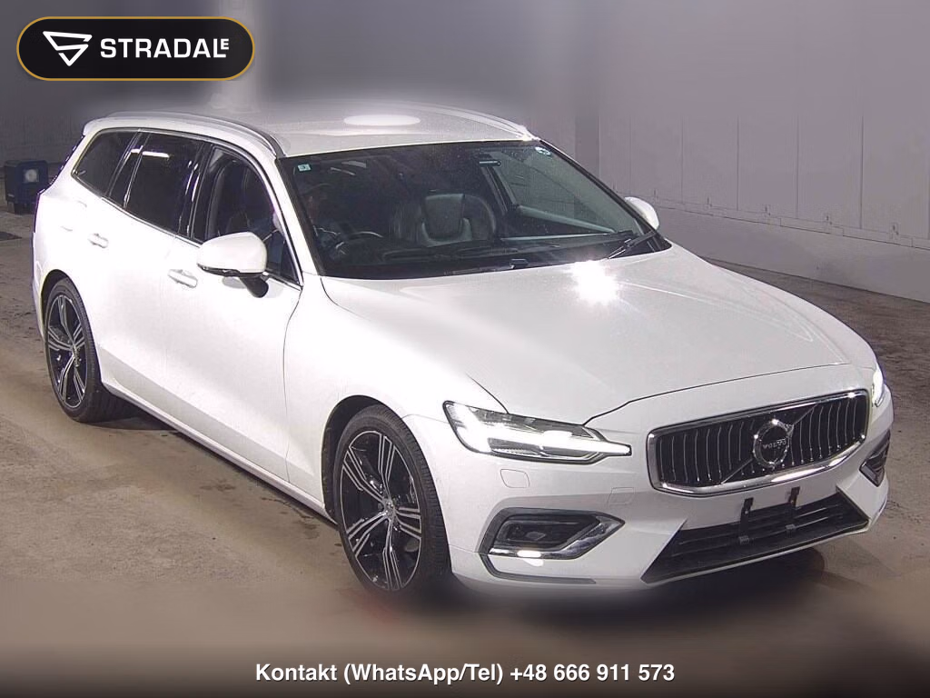 VOLVO V60 T5 INSCRIPTION 2020, aukcja z Japonii, zdjęcie 1