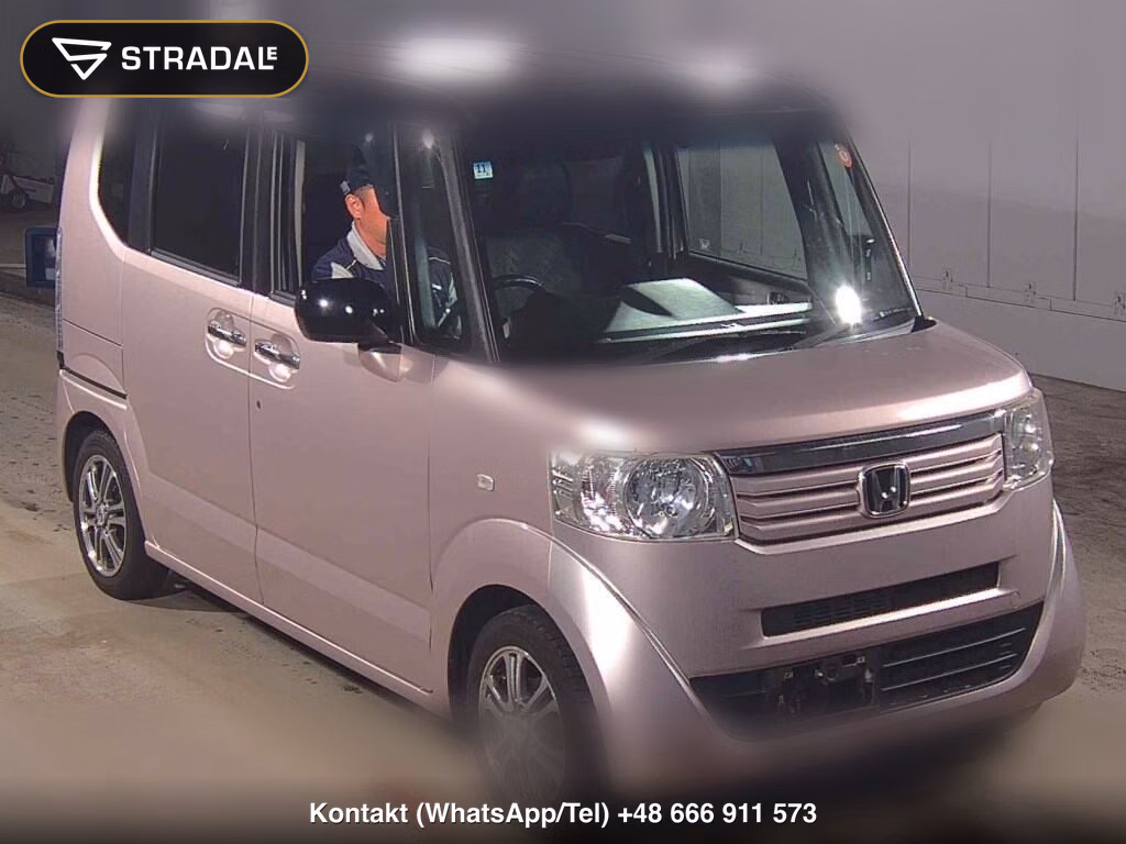 HONDA N-BOX+ G・TURBO PACKAGE 2012, aukcja z Japonii, zdjęcie 1