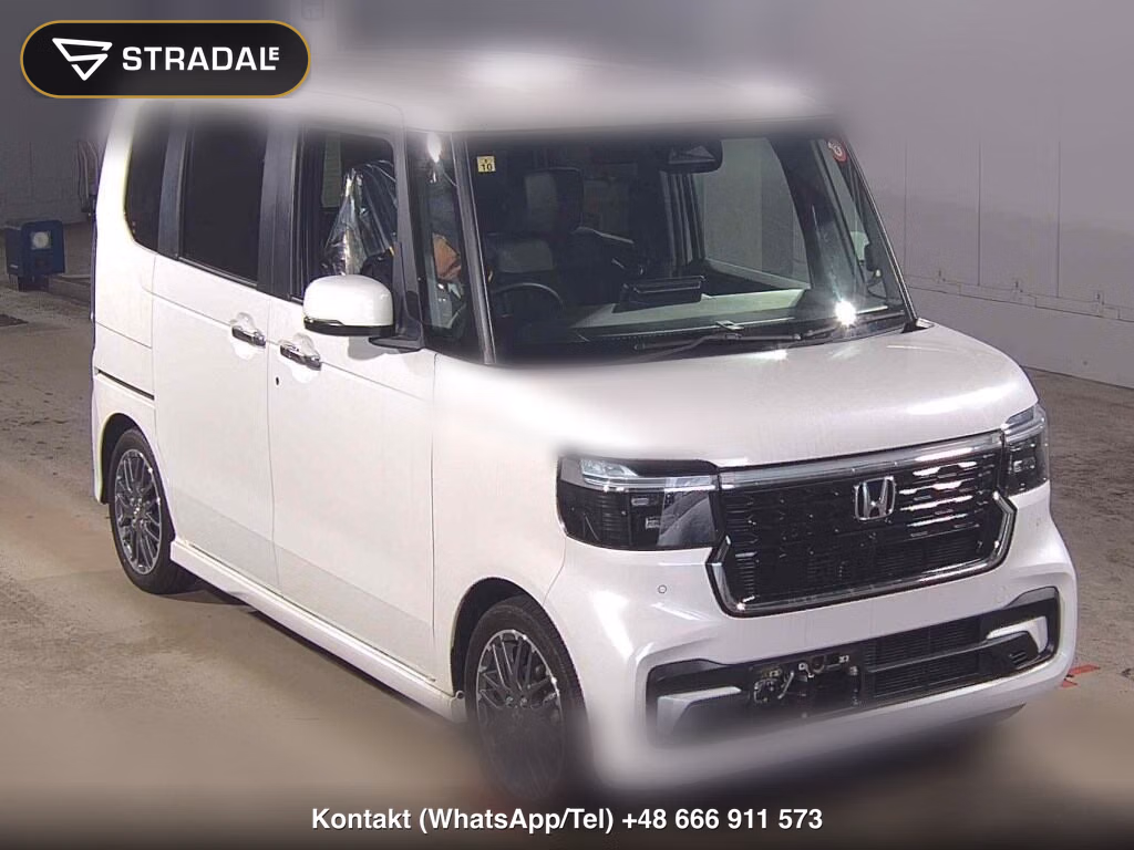 HONDA N-BOX CUSTOM TURBO 2023, aukcja z Japonii, zdjęcie 1