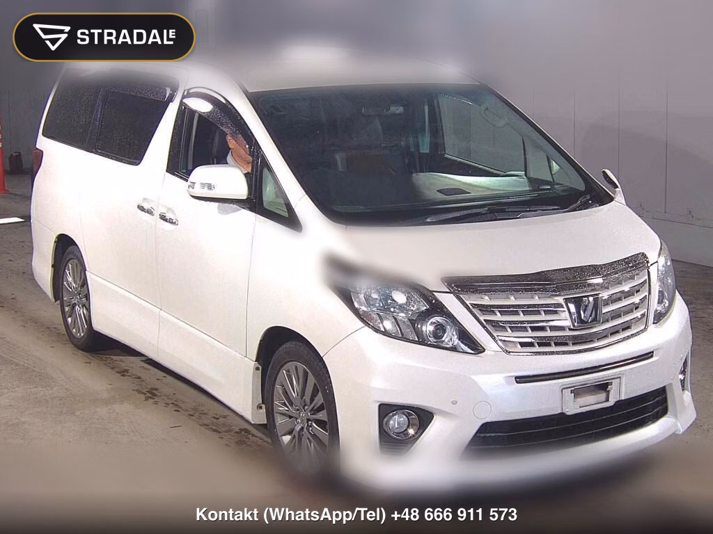 TOYOTA ALPHARD 240S TYPE GOLD 2013, aukcja z Japonii, zdjęcie 1