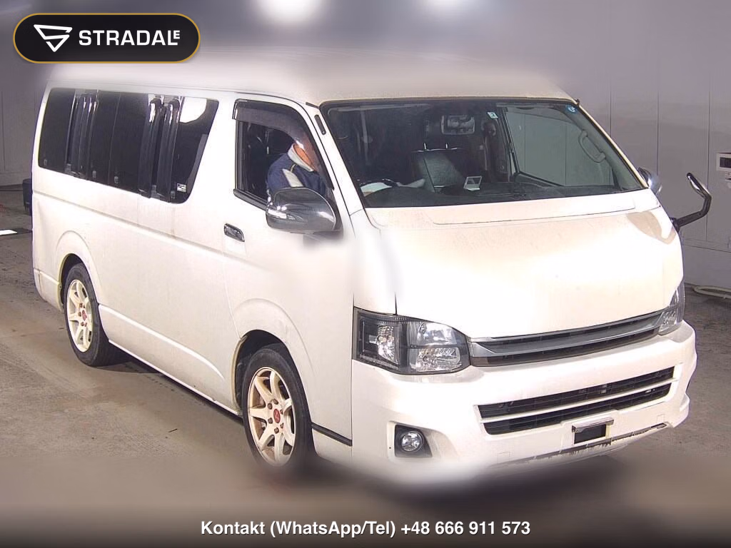 TOYOTA HIACE WAGON 4D 4WD GL 2011, aukcja z Japonii, zdjęcie 1