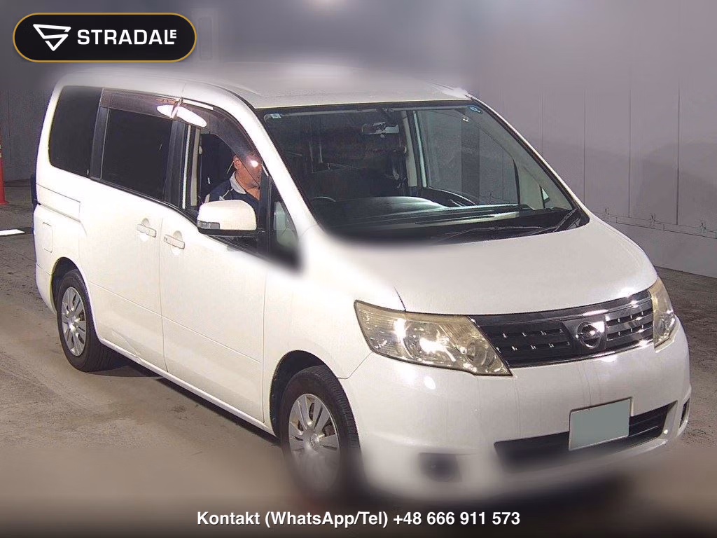 NISSAN SERENA 5D 20S 2008, aukcja z Japonii, zdjęcie 1