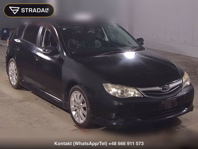 SUBARU IMPREZA 5D 4WD 2.0I-S 2009, samochód z aukcji Japonii
