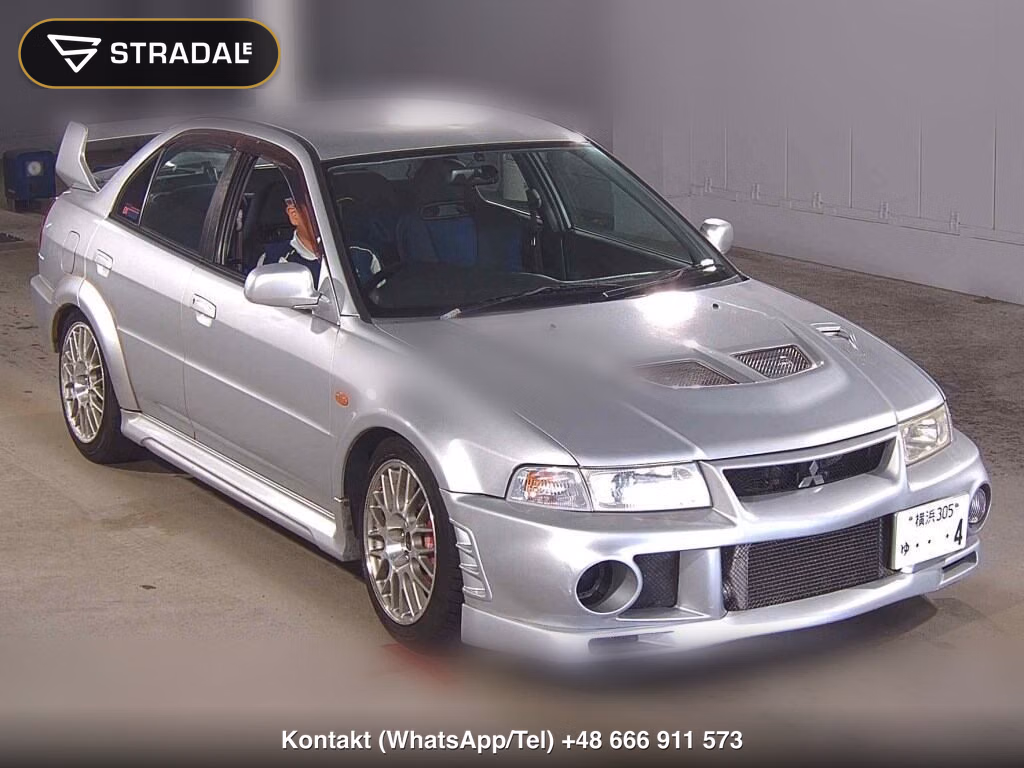 MITSUBISHI LANCER 4D 4WD GSR EVOLUTION Ⅵ 1999, aukcja z Japonii, zdjęcie 1