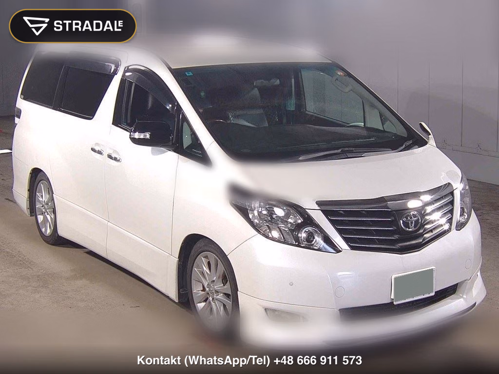 TOYOTA ALPHARD 240S 2008, aukcja z Japonii, zdjęcie 1