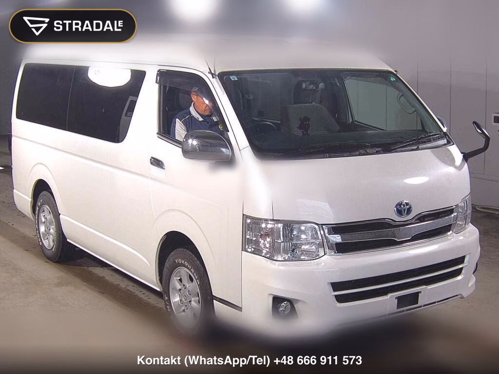 TOYOTA HIACE WAGON 4D 4WD GL 2013, aukcja z Japonii, zdjęcie 1