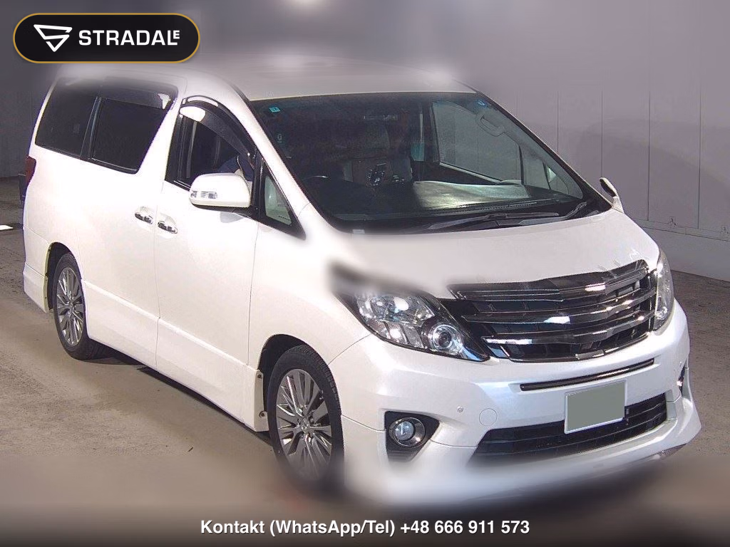 TOYOTA ALPHARD 240S TYPE GOLD 2013, aukcja z Japonii, zdjęcie 1