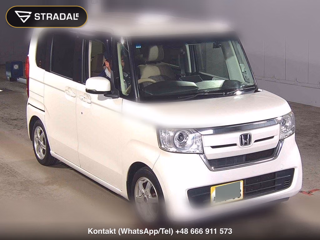 HONDA N-BOX G･L TURBO HONDA SENSING 2018, aukcja z Japonii, zdjęcie 1