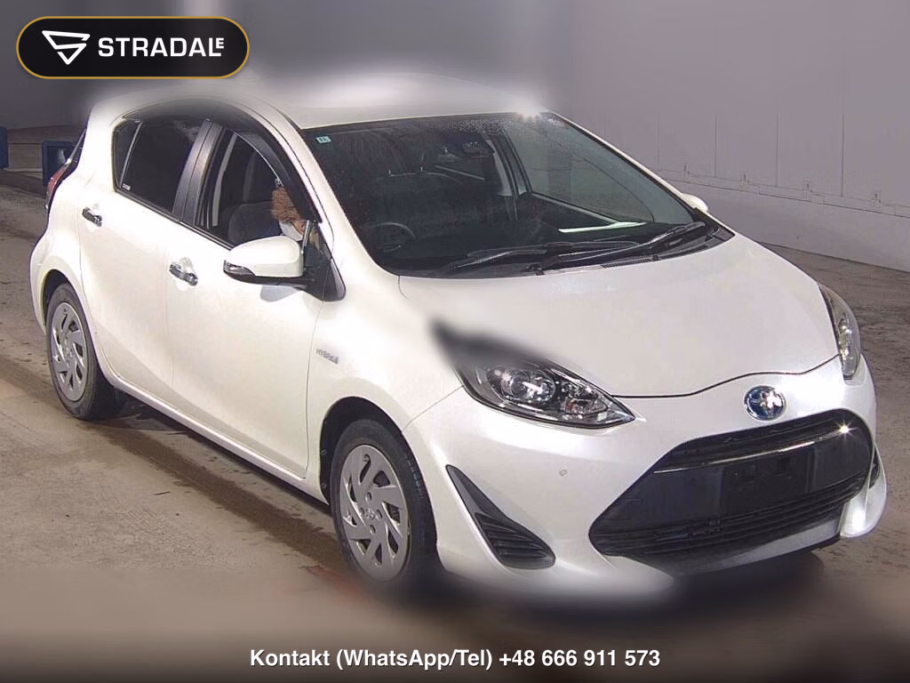TOYOTA AQUA S STYLE BLACK 2018, aukcja z Japonii, zdjęcie 1