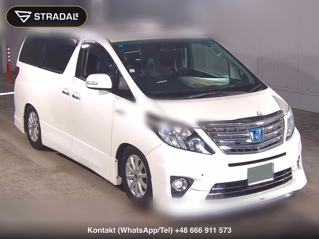 TOYOTA ALPHARD HYBRID 4WD SR C PACKAGE 2012, aukcja z Japonii, zdjęcie 1