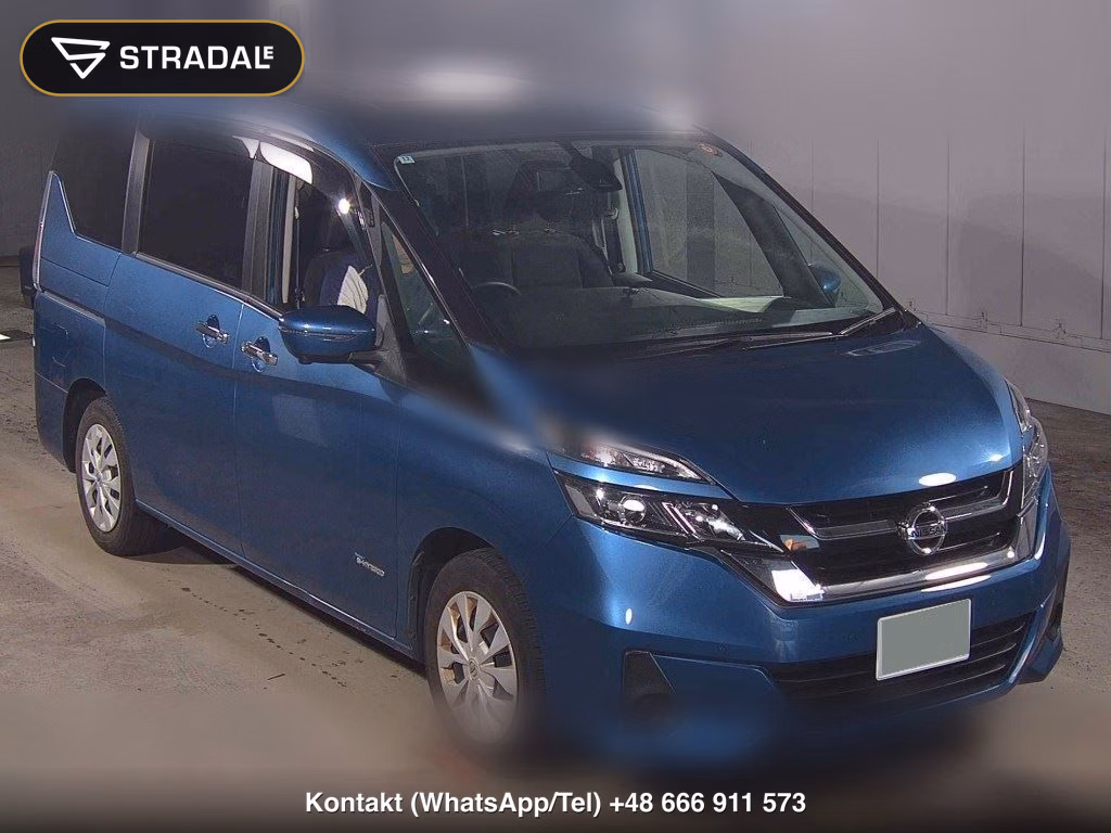 NISSAN SERENA 5D X 2016, aukcja z Japonii, zdjęcie 1