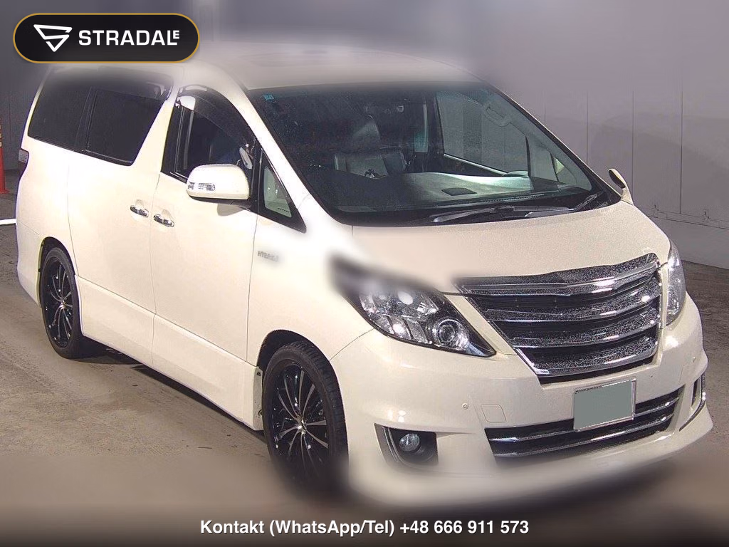 TOYOTA ALPHARD HYBRID 4WD SR C PACKAGE 2012, aukcja z Japonii, zdjęcie 1