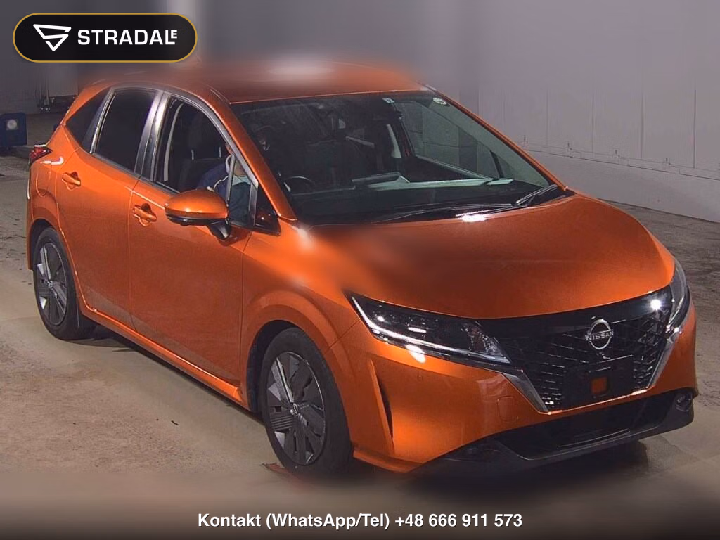 NISSAN NOTE X 2021, aukcja z Japonii, zdjęcie 1