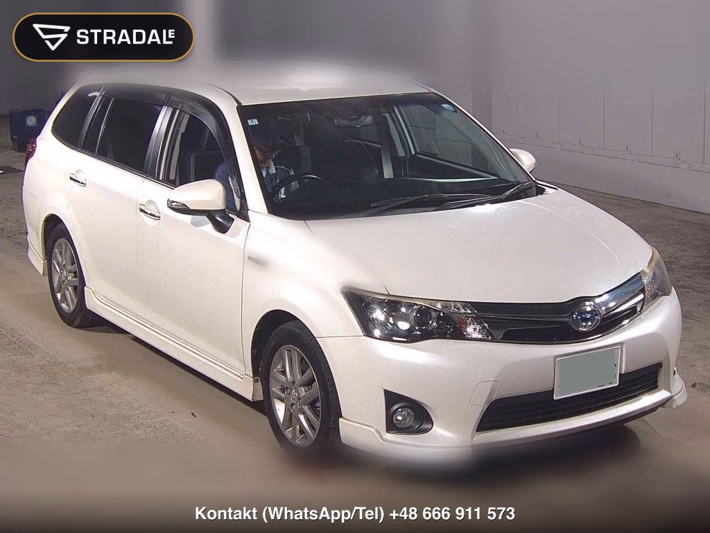 TOYOTA COROLLA FIELDER HYBRID G AERO TOURER W×B 2014, aukcja z Japonii, zdjęcie 1