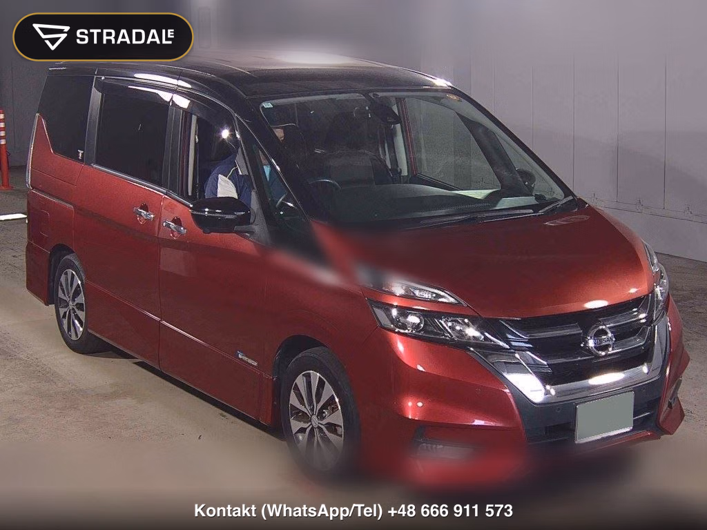 NISSAN SERENA 5D HIGHWAY STAR 2016, aukcja z Japonii, zdjęcie 1