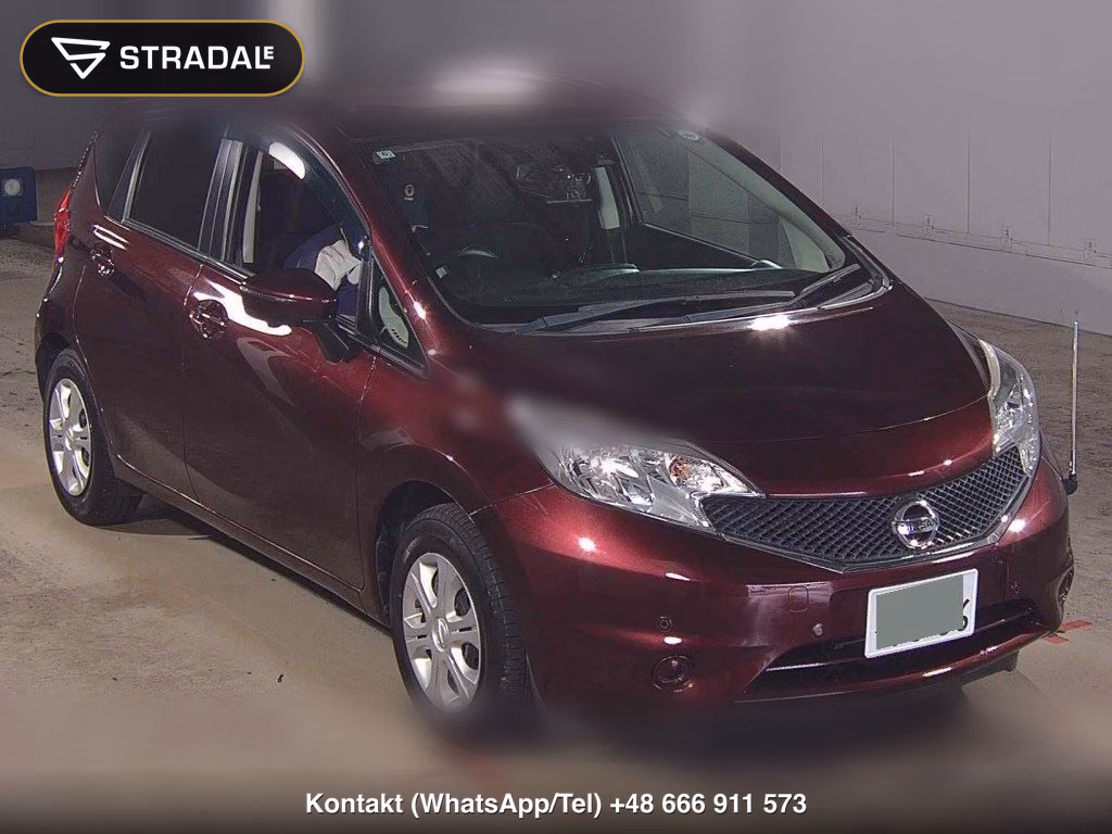 NISSAN NOTE X 2016, aukcja z Japonii, zdjęcie 1