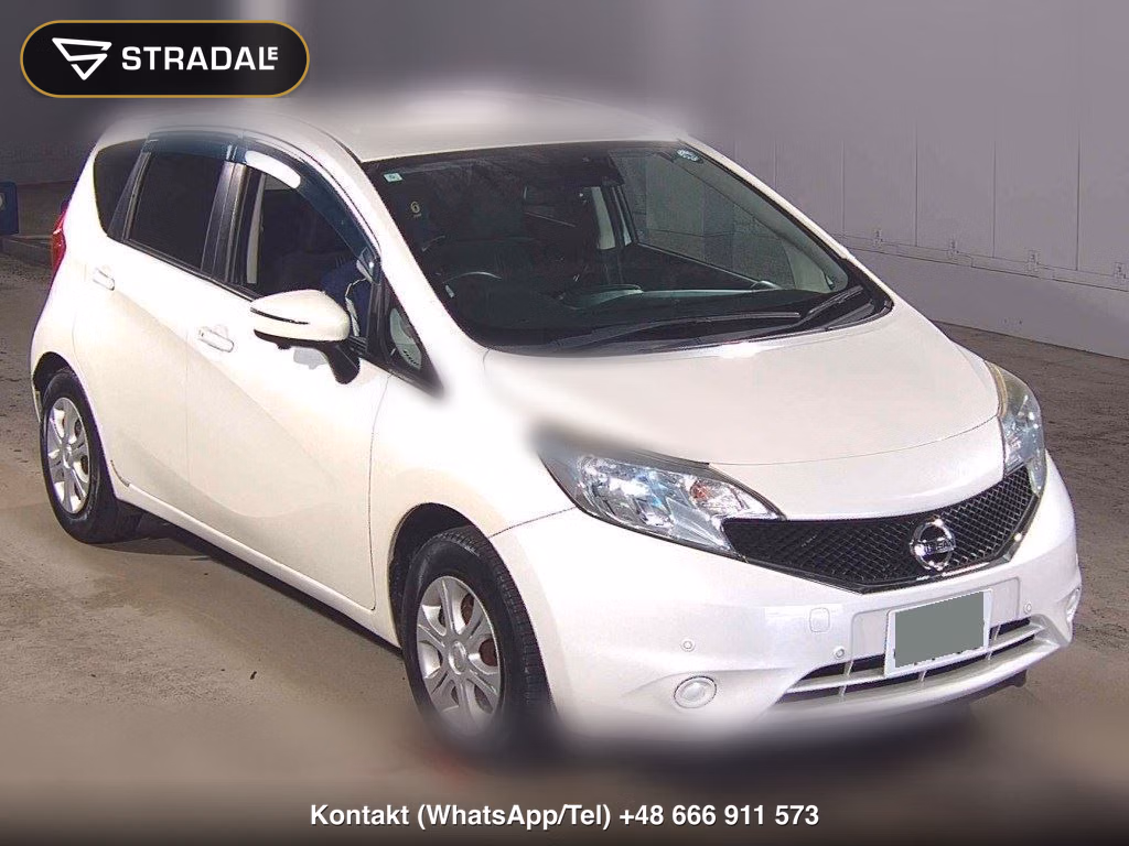 NISSAN NOTE X 2016, aukcja z Japonii, zdjęcie 1