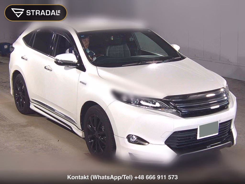 TOYOTA HARRIER HYBRID 4WD PREMIUM 2016, aukcja z Japonii, zdjęcie 1