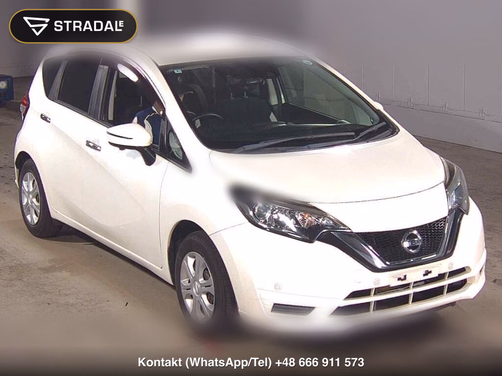 NISSAN NOTE X 2018, aukcja z Japonii, zdjęcie 1