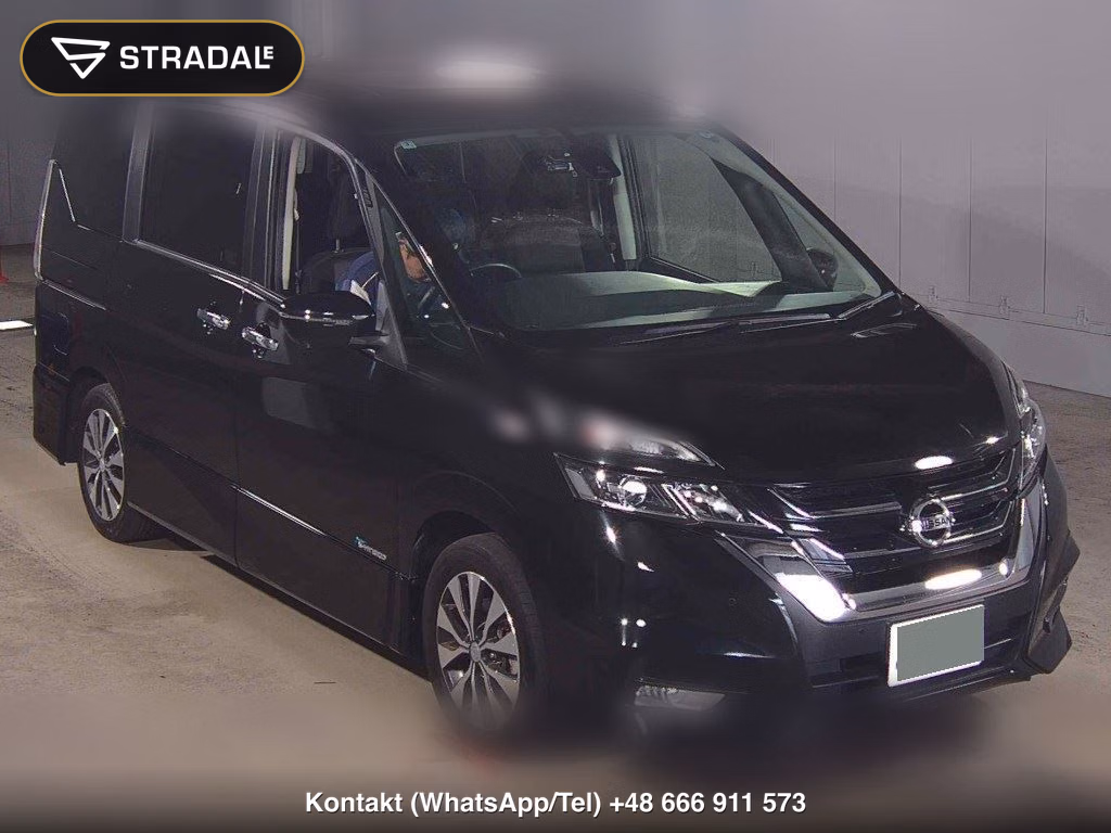 NISSAN SERENA 5D HIGHWAY STAR V SELECTION 2018, aukcja z Japonii, zdjęcie 1