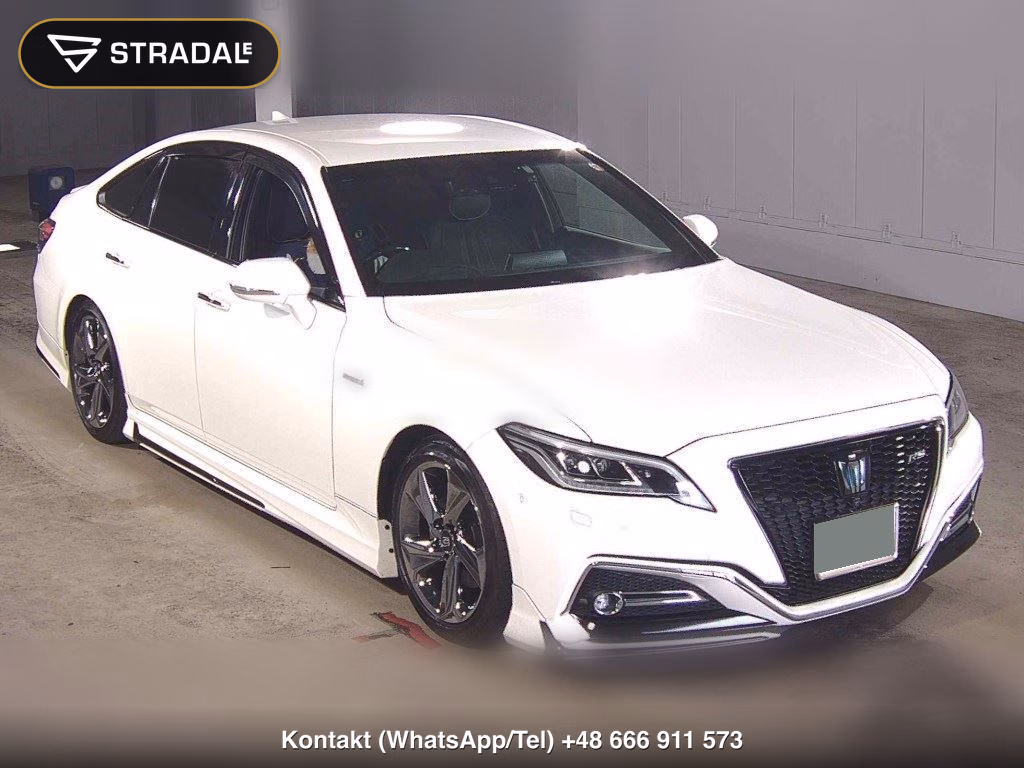 TOYOTA CROWN HYBRID RS ADVANCE 2018, aukcja z Japonii, zdjęcie 1