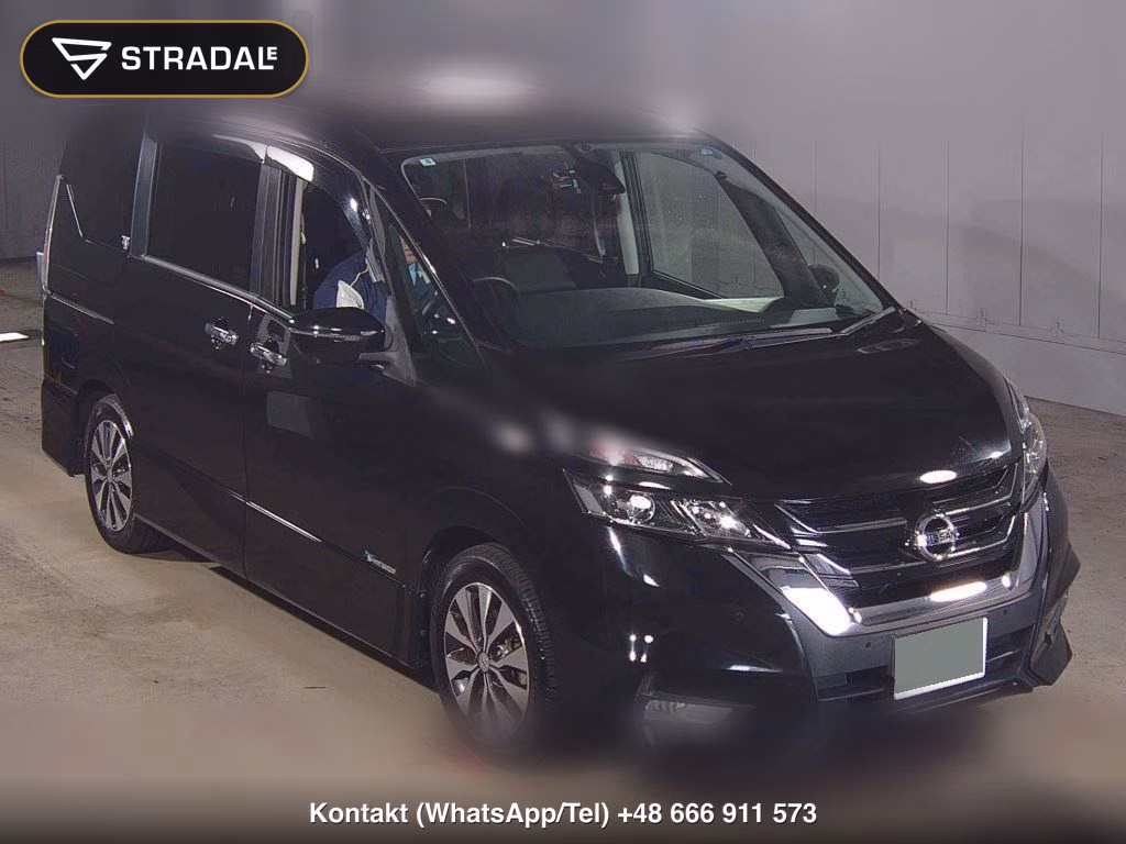 NISSAN SERENA 5D HIGHWAY STAR V SELECTION 2017, aukcja z Japonii, zdjęcie 1