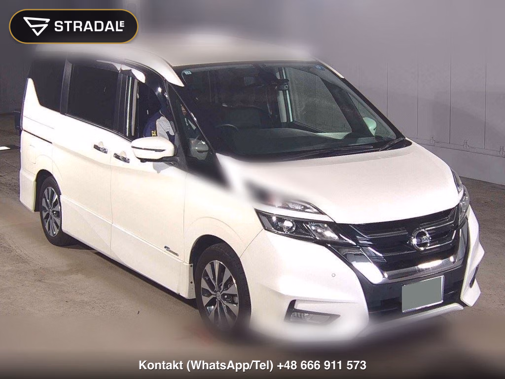 NISSAN SERENA 5D HIGHWAY STAR 2017, aukcja z Japonii, zdjęcie 1
