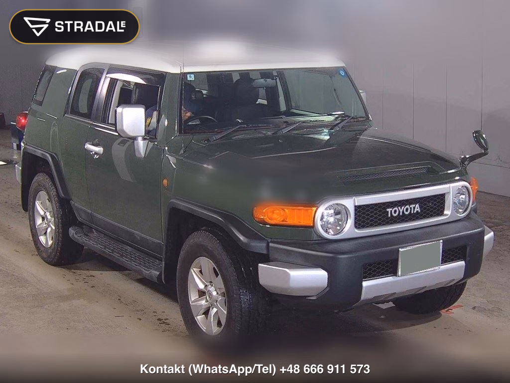 TOYOTA FJ CRUISER 4WD COLOR PACKAGE 2014, aukcja z Japonii, zdjęcie 1
