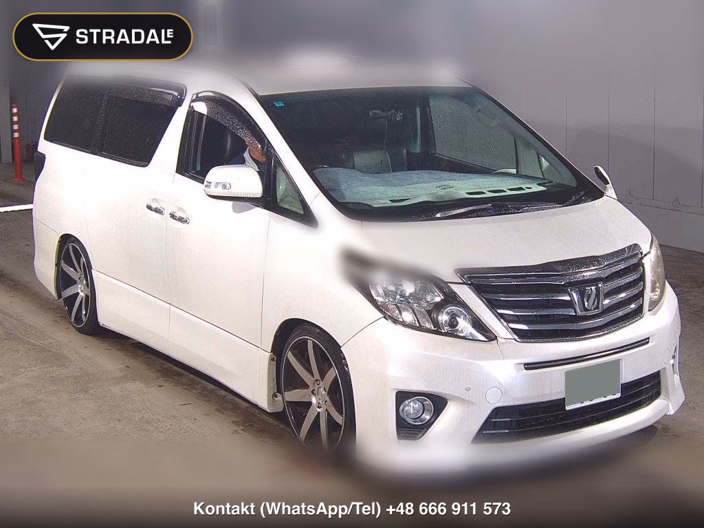 TOYOTA ALPHARD 240S 2012, aukcja z Japonii, zdjęcie 1