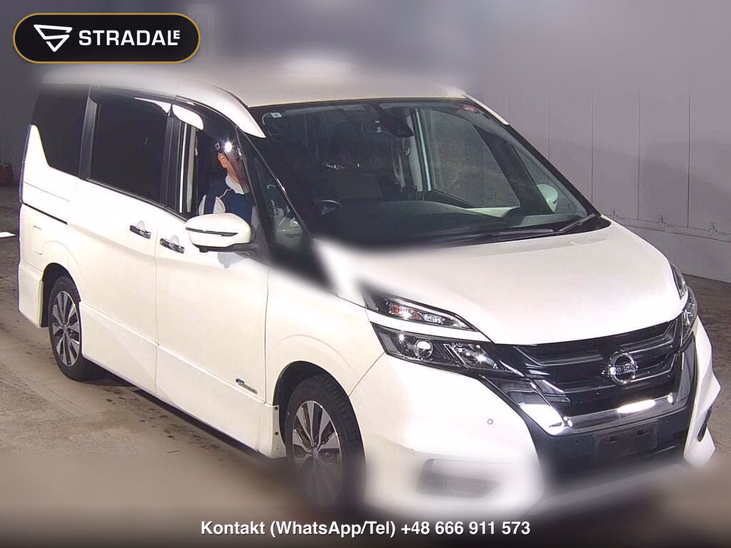 NISSAN SERENA 5D HIGHWAY STAR V SELECTION 2017, aukcja z Japonii, zdjęcie 1
