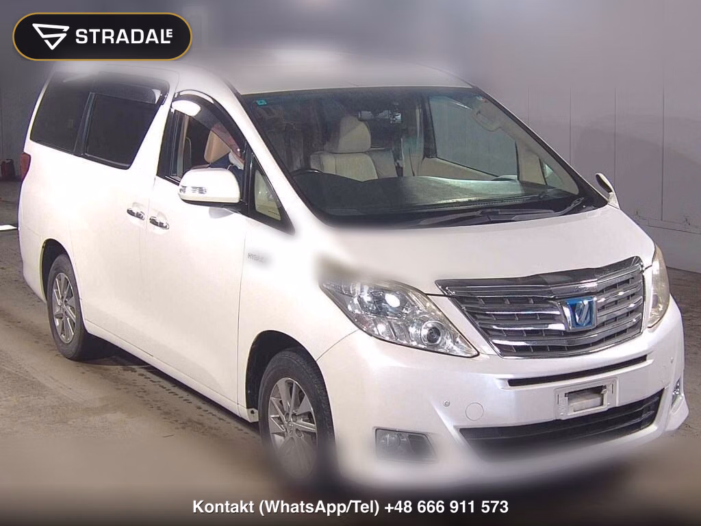 TOYOTA ALPHARD HYBRID 4WD X 2012, aukcja z Japonii, zdjęcie 1