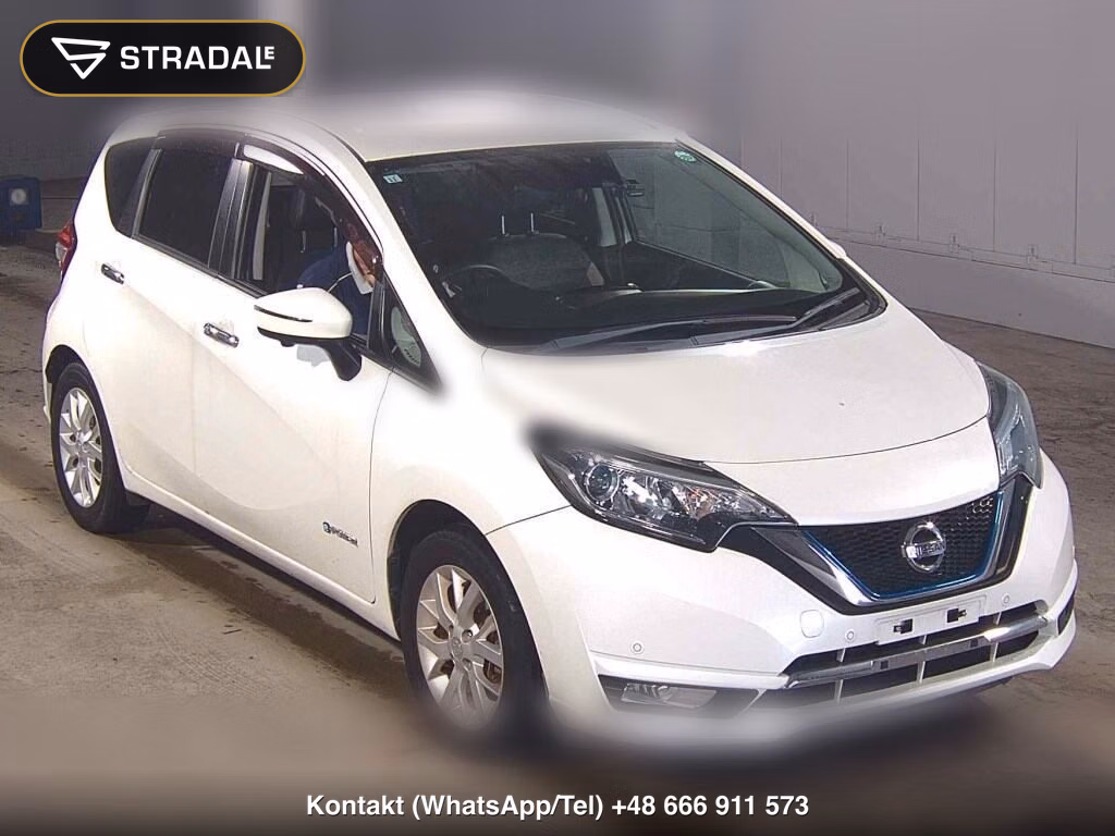 NISSAN NOTE E-POWER MEDALIST 2017, aukcja z Japonii, zdjęcie 1