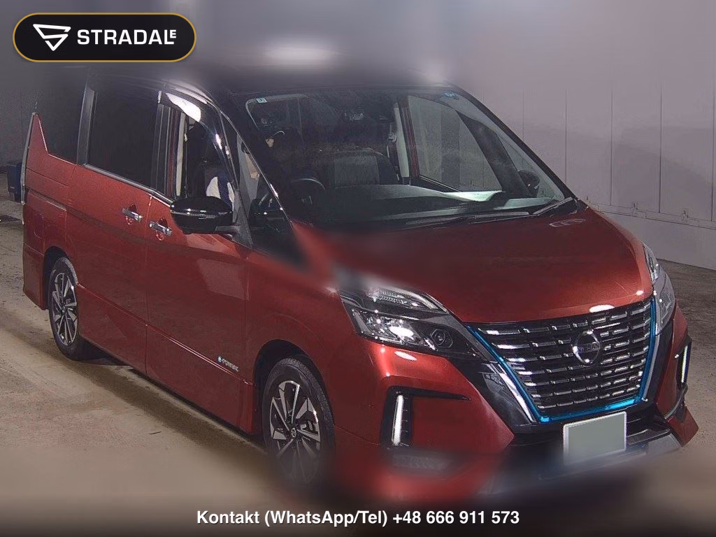 NISSAN SERENA 5D E-POWER HIGHWAY STAR V 2020, aukcja z Japonii, zdjęcie 1