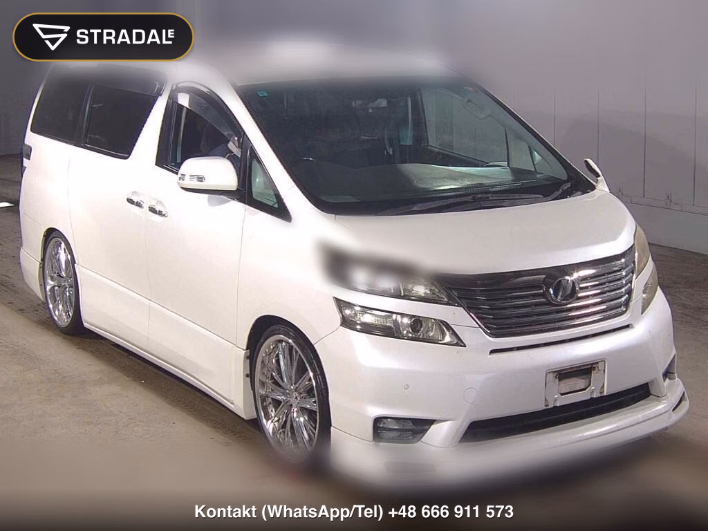 TOYOTA VELLFIRE 2.4Z PLATINUM SELECTION Ⅱ TYPE GOLD Ⅱ 2011, aukcja z Japonii, zdjęcie 1