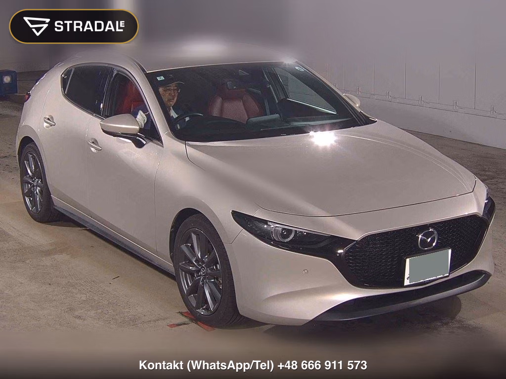 MAZDA MAZDA3 FASTBACK XD BURGUNDY SELECTION 2022, aukcja z Japonii, zdjęcie 1