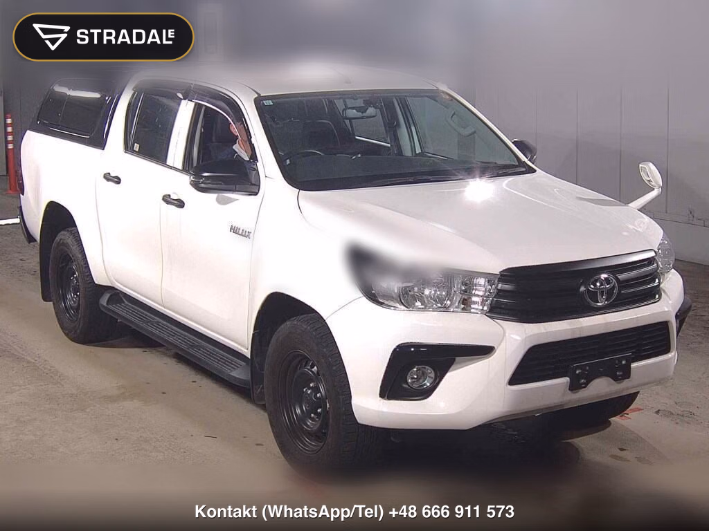 TOYOTA HILUX 4D 4WD X 2018, aukcja z Japonii, zdjęcie 1
