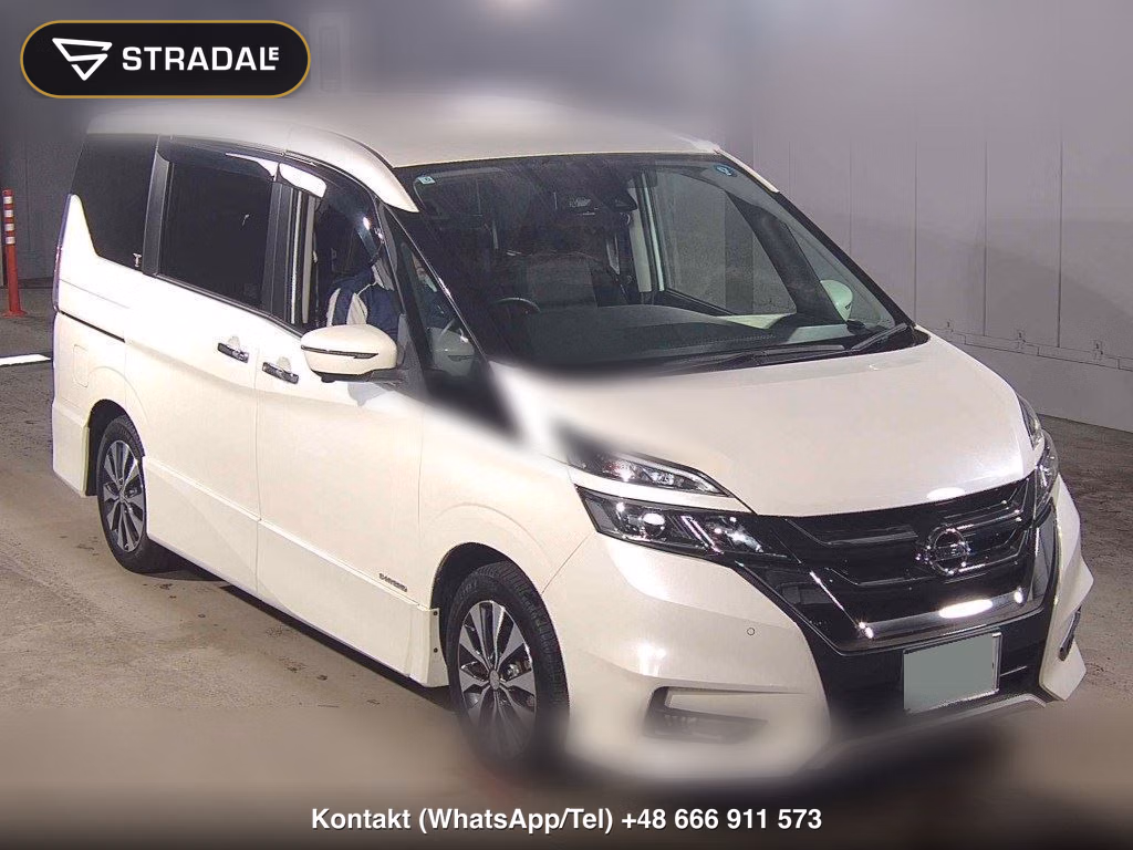 NISSAN SERENA 5D HIGHWAY STAR V SELECTION Ⅱ 2019, aukcja z Japonii, zdjęcie 1