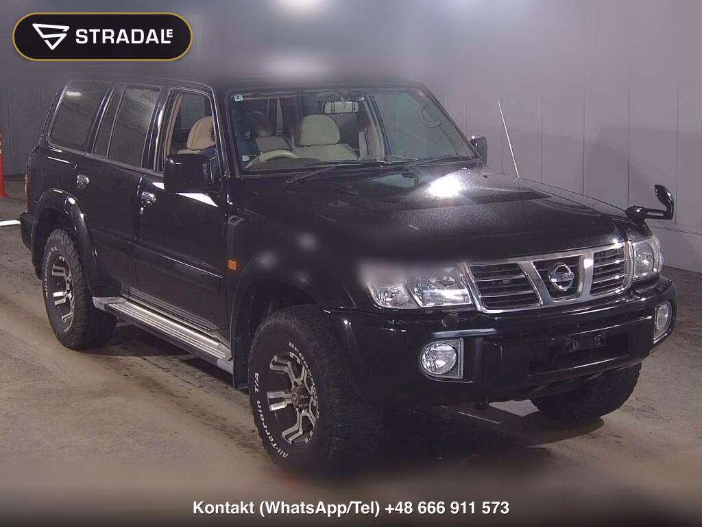NISSAN SAFARI 5D 4WD GRANROAD LIMITED 2004, aukcja z Japonii, zdjęcie 1