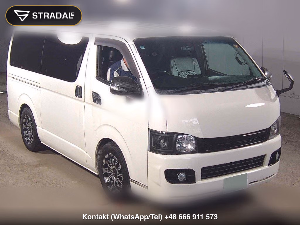 TOYOTA HIACE VAN 5D LONG SUPER GL 2008, aukcja z Japonii, zdjęcie 1