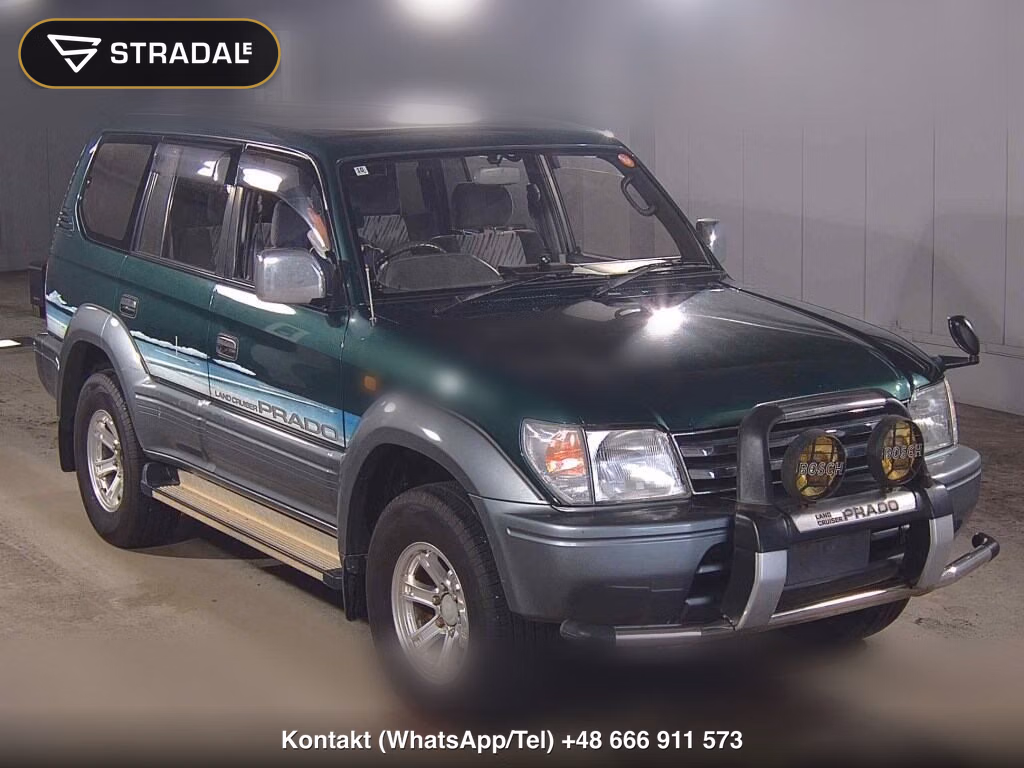 TOYOTA LAND CRUISER PRADO 5D 4WD TX 1996, aukcja z Japonii, zdjęcie 1