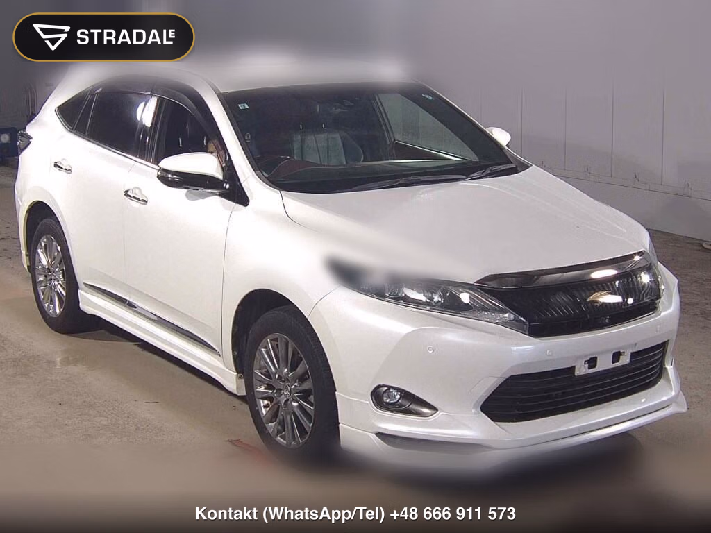 TOYOTA HARRIER PREMIUM ADVANCED PACKAGE 2015, aukcja z Japonii, zdjęcie 1