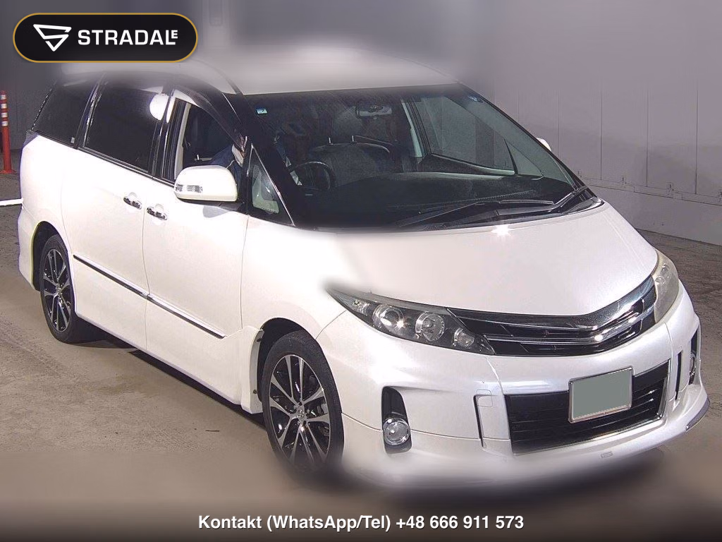 TOYOTA ESTIMA 5D 4WD AERAS PREMIUM EDITION 2013, aukcja z Japonii, zdjęcie 1