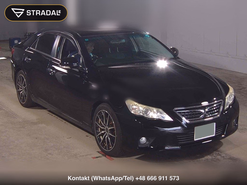 TOYOTA MARK X 250G RELAX SELECTION BLACK LIMITED 2011, aukcja z Japonii, zdjęcie 1