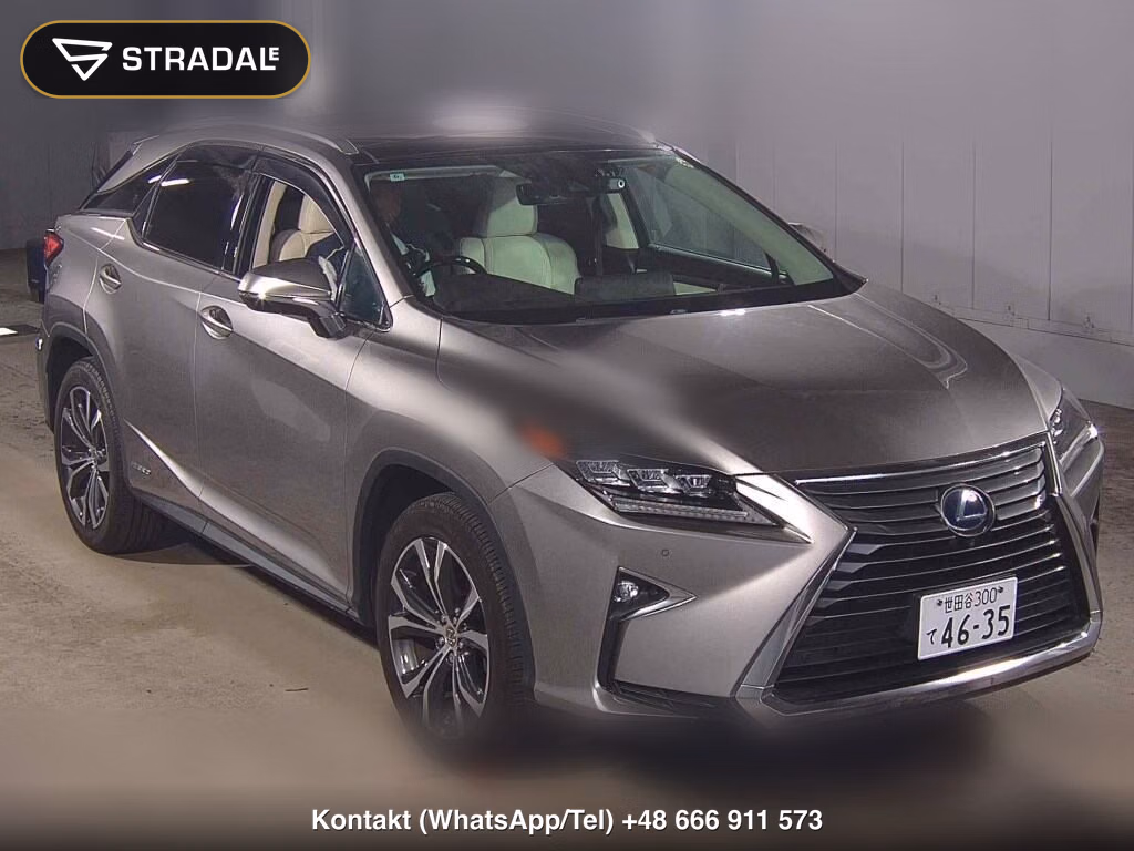 LEXUS RX RX450H VERSION L 2016, aukcja z Japonii, zdjęcie 1